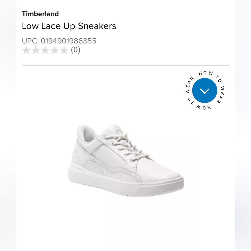 Timberland Allston Low Top White